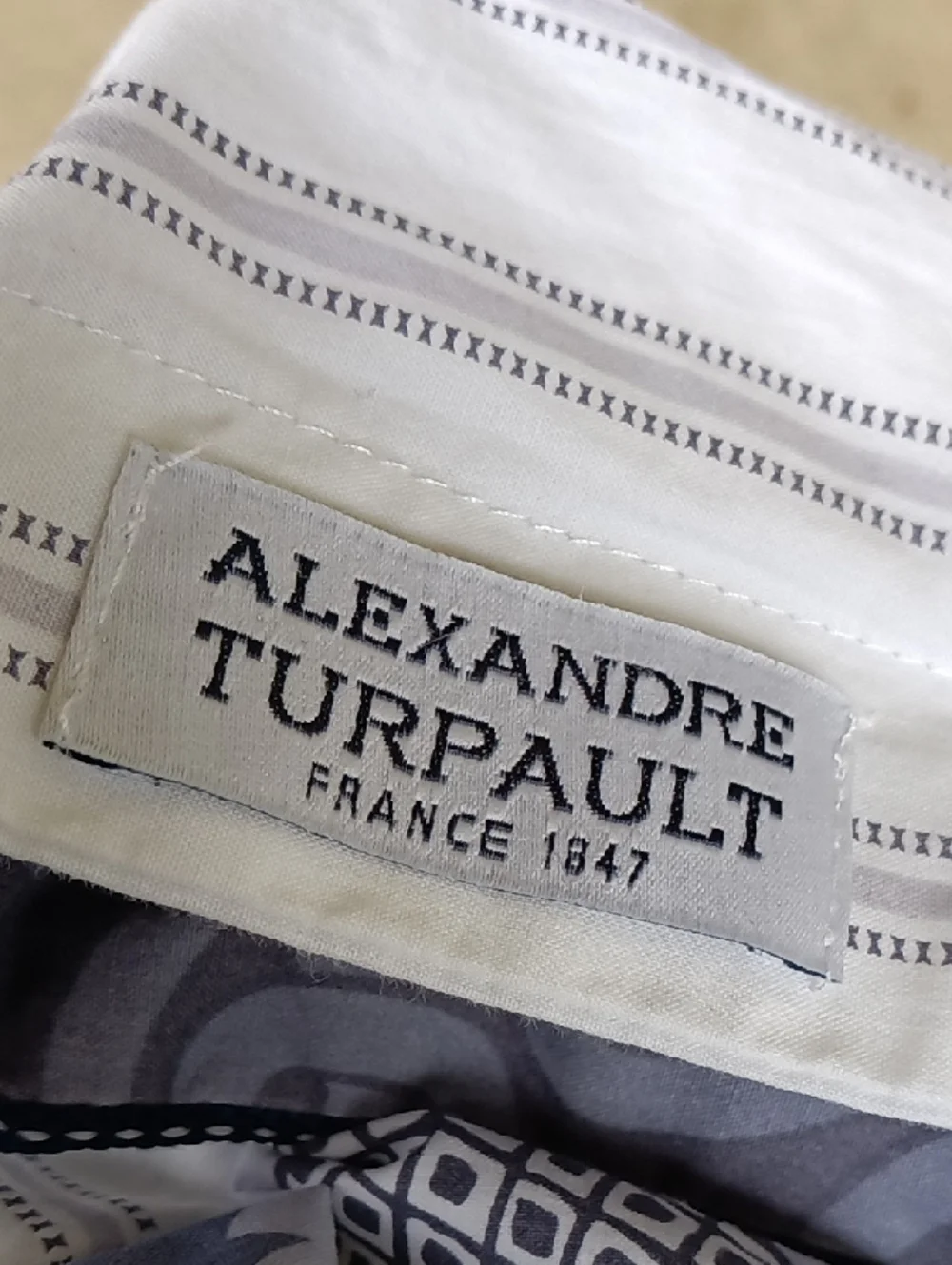 Alexandre Turpault Magellan Reversible King Pillow Shams Pair Stylized Floral
